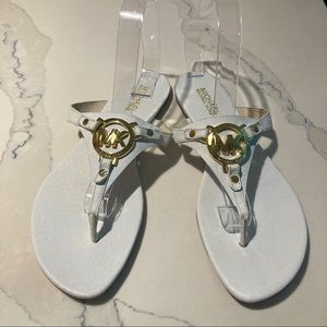Michael Kors White Sandals